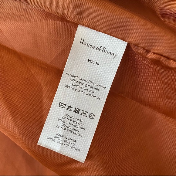 HOUSE OF SUNNY MIDCENTURY QUILTED SHIRT JACKET - Picture 6 of 14